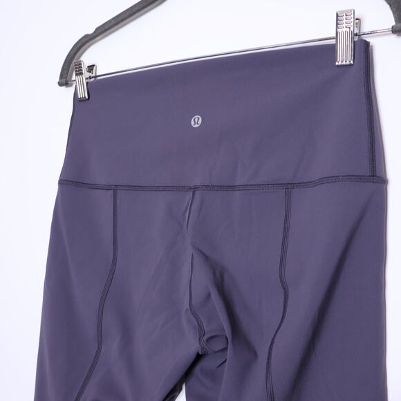LULULEMON Wunder Under Crop Roll Down Scallop Full-On Moonwalk Women's 10 - Picture 5 of 9
